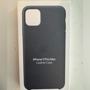 New in Box Apple iPhone 11 Pro Max Leather Case.